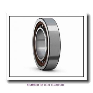 260 mm x 400 mm x 65 mm  NKE NU1052-E-MA6+HJ1052-E rolamentos de rolos cilíndricos