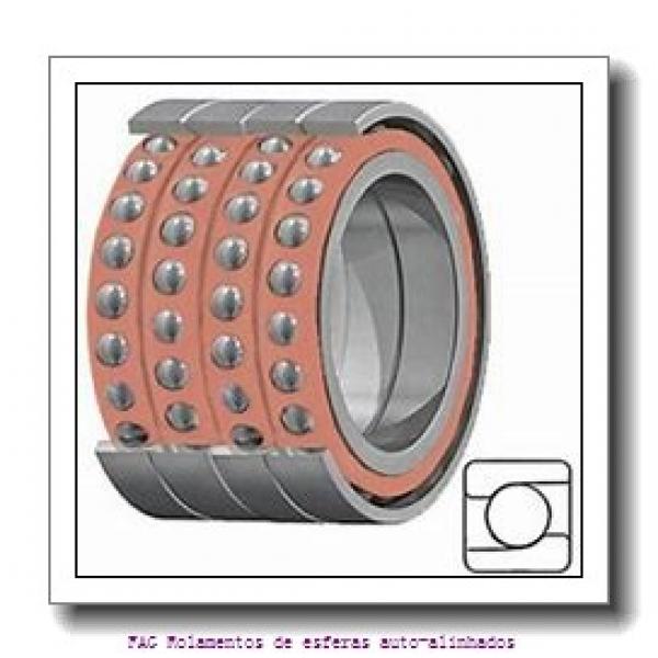 12,7 mm x 41,275 mm x 15,875 mm  RHP NMJ1/2 Rolamentos de esferas auto-alinhados #1 image